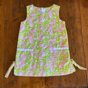 Excellent condition Lilly Pulitzer shrimp cocktail dress